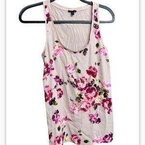 Express sleeveless floral top size small
